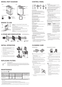 Manual Winix WX100 Air Purifier