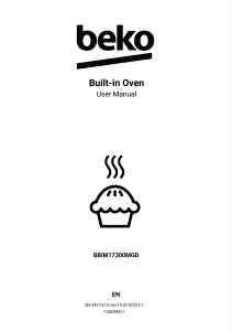 Manual BEKO BBIM17300MGD Oven