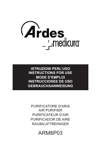 Bedienungsanleitung Ardes ARM8P03 Luftreiniger