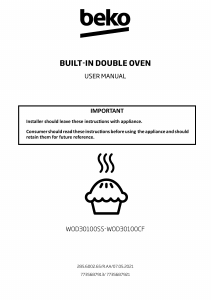 Handleiding BEKO WOD30100SS Oven