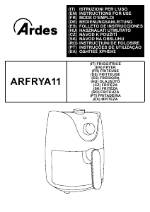 Manuál Ardes ARFRYA11 Fritéza