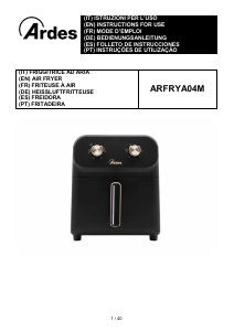 Manuale Ardes ARFRYA04M Friggitrice