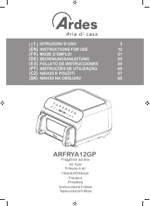 Manual Ardes ARFRYA12GP Fritadeira