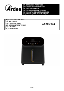 Manuale Ardes ARFRYA04 Friggitrice