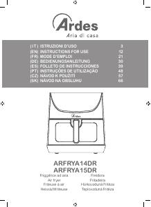 Manual Ardes ARFRYA15DR Deep Fryer