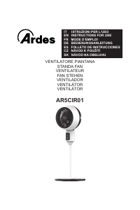 Manuale Ardes AR5CIR01 Ventilatore