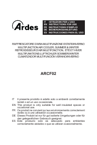 Manual de uso Ardes ARCF02 Ventilador