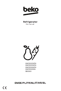 Manual BEKO SBS300 Fridge-Freezer