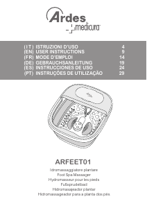 Mode d’emploi Ardes ARFEET01 Bain de pieds