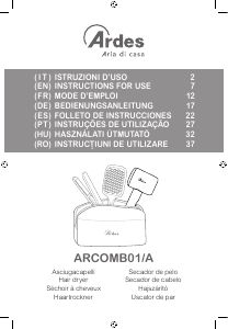 Használati útmutató Ardes ARCOMB01 Hajszárító