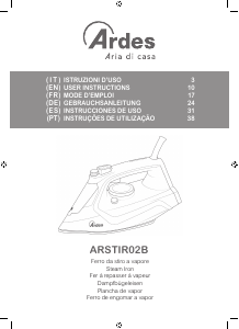 Manual de uso Ardes ARSTIR02B Plancha