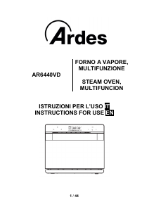 Manuale Ardes AR6440VD Forno