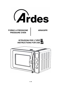 Manuale Ardes AR6430PR Forno