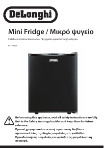 Bruksanvisning DeLonghi DTT25B23 Kylskåp