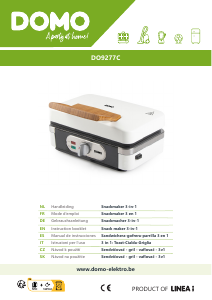 Manual de uso Domo DO9277C Grill de contacto