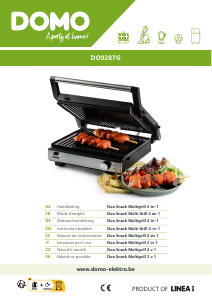 Manuale Domo DO9287G Grill a contatto