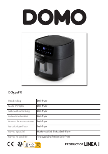 Bedienungsanleitung Domo DO540FR Fritteuse