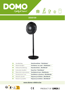 Manual de uso Domo DO8159 Ventilador