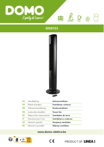 Manual de uso Domo DO8153 Ventilador