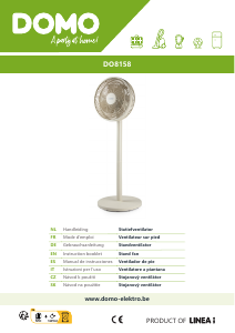 Manual de uso Domo DO8158 Ventilador