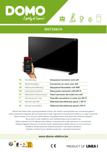 Manual de uso Domo DO7356CH Calefactor