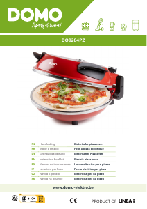 Mode d’emploi Domo DO9284PZ Four à pizza