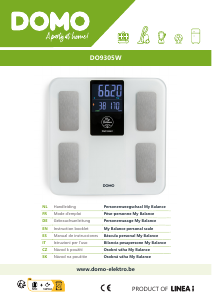 Bedienungsanleitung Domo DO9305W Waage