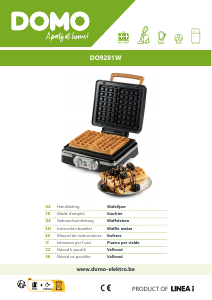 Bedienungsanleitung Domo DO9281W Waffeleisen