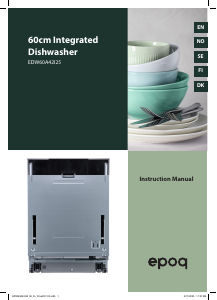 Brugsanvisning Epoq EDW60A42I25 Opvaskemaskine