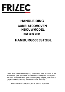 Manual Frilec HAMBURG5035STGBL Oven