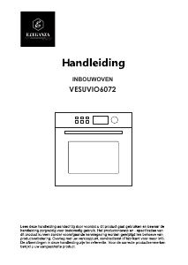 Manual Frilec VESUVIO6072 Oven