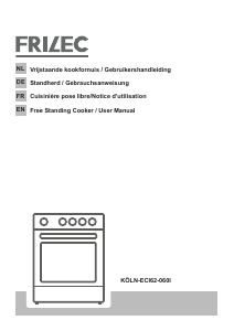 Bedienungsanleitung Frilec KOLN-ECI62-060I Herd
