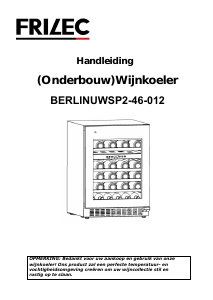 Bruksanvisning Frilec BERLINUWSP2-46-012 Vinkyl