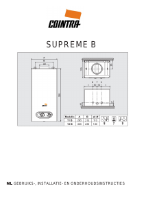 Handleiding Cointra Supreme 11 Bb Geiser