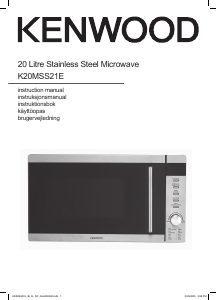 Käyttöohje Kenwood K20MSS21E Mikroaaltouuni