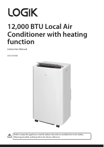 Manual Logik LAC12CH26 Air Conditioner
