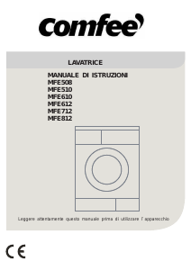 Manual Comfee MFE510 Washing Machine