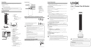 Handleiding Logik L22TFHW25 Kachel