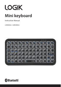 Bruksanvisning Logik LMINIKBI26 Tangentbord