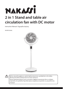 Handleiding Nakassi N10PFCD26G Ventilator