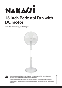Handleiding Nakassi N40PFW25G Ventilator