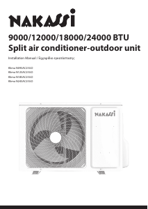 Εγχειρίδιο Nakassi N12SAC25GO Κλιματιστικό