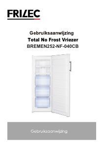 Manual Frilec BREMEN252-NF-040CB Freezer