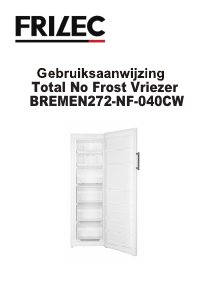 Manual Frilec BREMEN272-NF-040CW Freezer