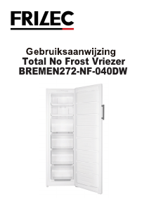 Manual Frilec BREMEN272-NF-040DW Freezer