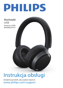 Instrukcja Philips L4SE Słuchawki