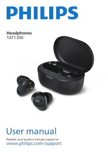 Bruksanvisning Philips TAT1300PK Hörlurar