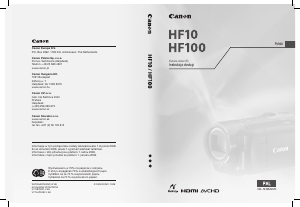 Instrukcja Canon VIXIA HF100 Kamera