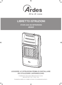 Manuale Ardes AR383F Termoventilatore