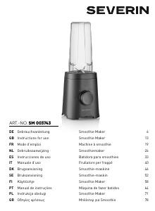 Instrukcja Severin SM 3743 Blender